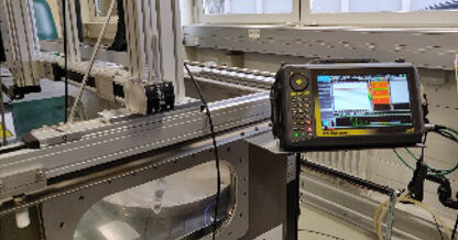 New Ultrasonic Inspection System for the CERN