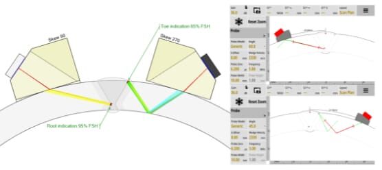 Live Scan Plan Interactivity based on a BeamTool Sketch